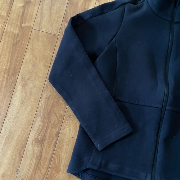 🍋 Lululemon Women’s Size 8 Black Full Zip Sweater - Picture 2 of 7